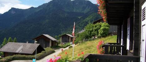 Vue depuis l’hébergement