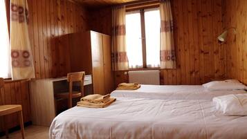 Desk, free cots/infant beds, rollaway beds, free WiFi