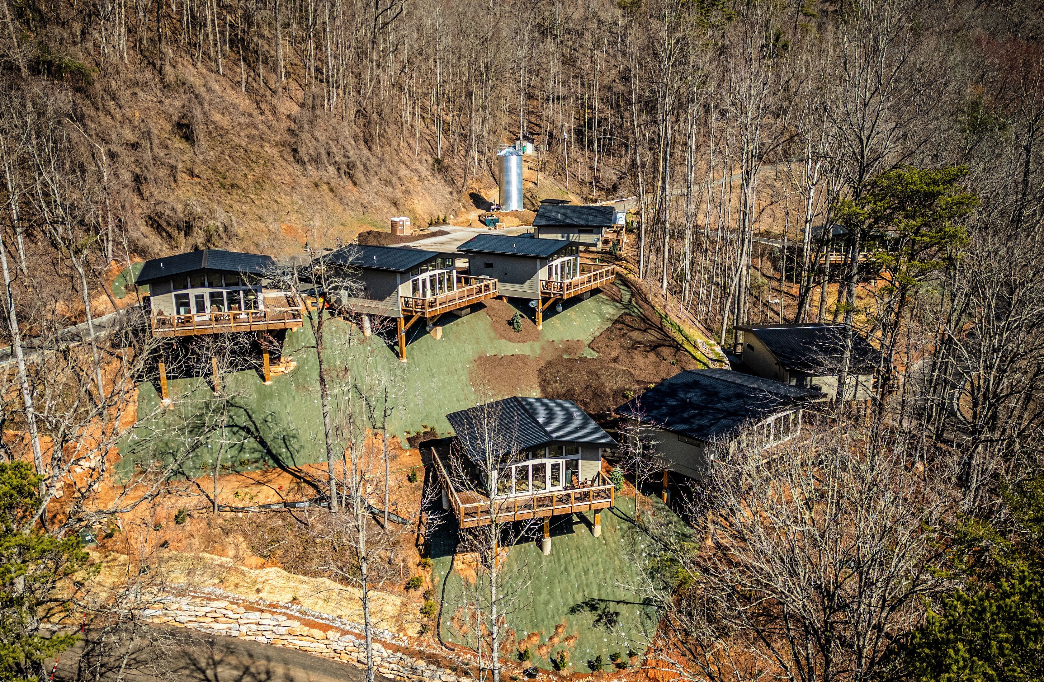 Façade de l’hébergement