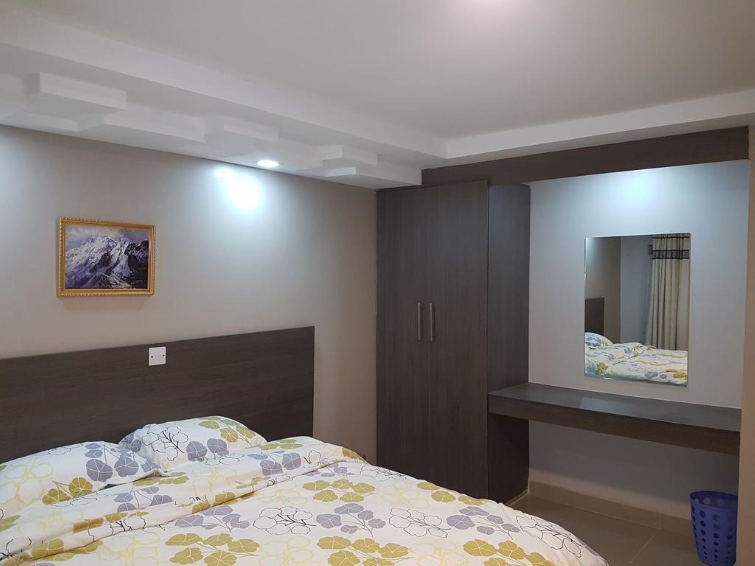 Premium bedding, memory-foam beds, desk, free WiFi