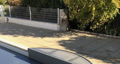 Old house with private terrace overlooking the owner's garden swiming pool