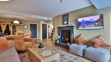 TV, DVD-spiller og stereoanlegg