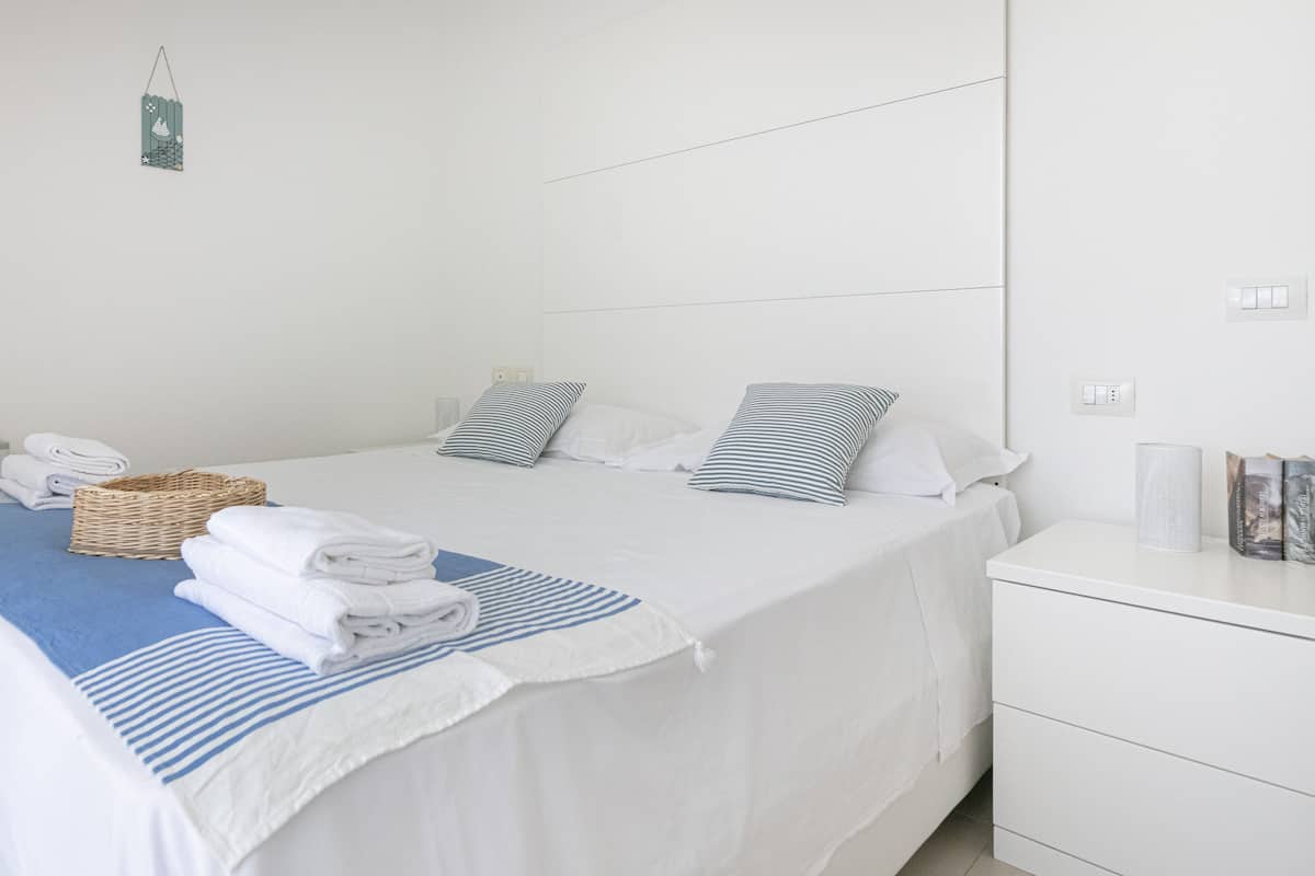 Comfort Apartment, 2 Bedrooms (Stella Marina) | 1 bedroom, laptop workspace, free cribs/infant beds, free WiFi