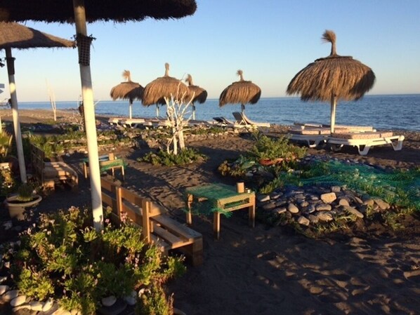 Ubicación a pie de playa