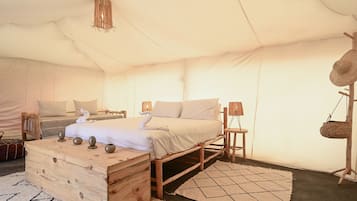 Individually decorated, individually furnished, WiFi, bed sheets