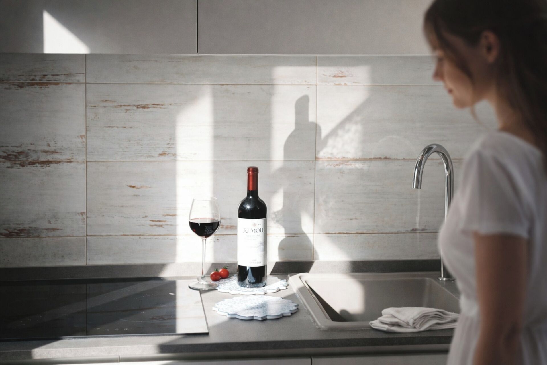 Kylskåp, mikrovågsugn, ugn och spishäll