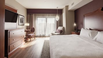 Premium bedding, pillowtop beds, in-room safe, blackout drapes