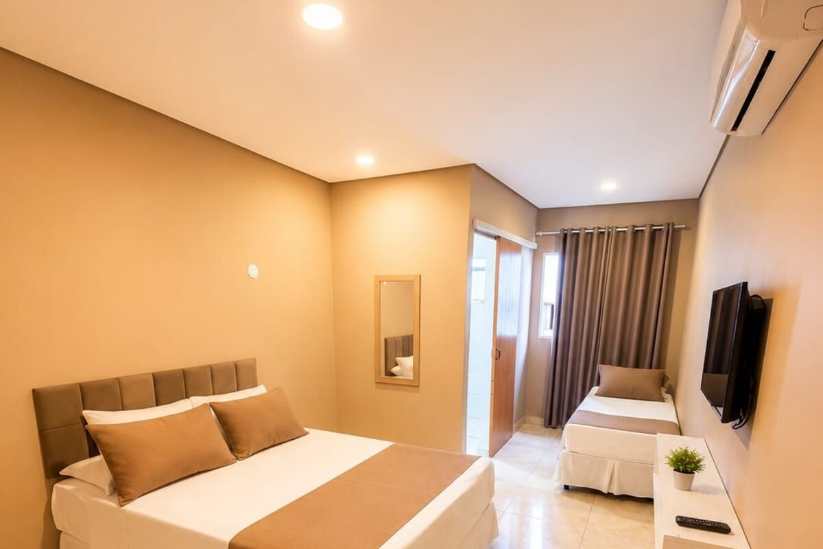 Standard Triple Room | Minibar, blackout curtains, free WiFi, bed sheets