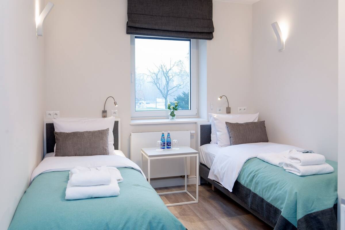 Soundproofing, free WiFi, bed sheets, wheelchair access