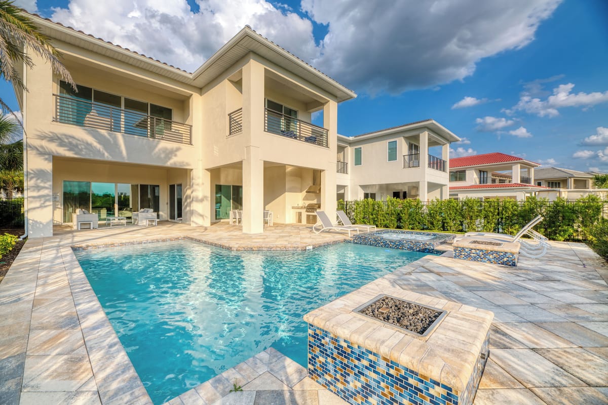 Luxury Home with Private Pool & Game Room near Disney with Waterpark Access | Private pool