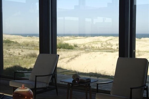 Living Room with views of the dunes and of the sea