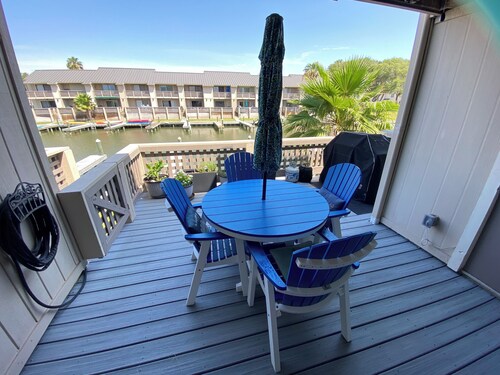 Seaside Escape - Boat Slip and Water View Canal Side Bayhouse Condo!