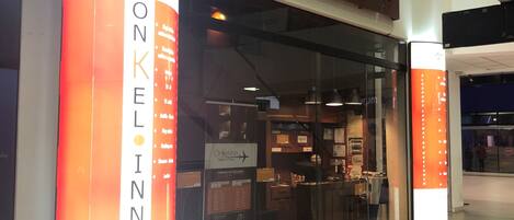 Majoituspaikan julkisivu