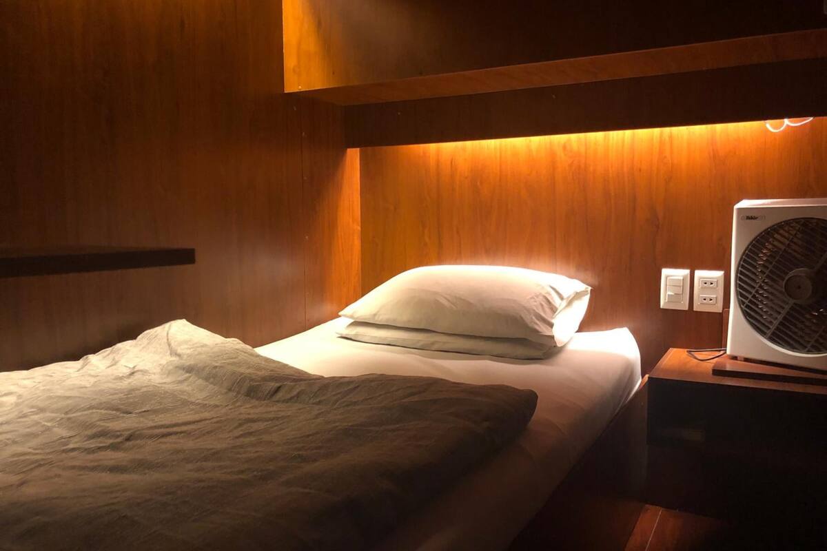 1 bedroom, hypo-allergenic bedding, soundproofing, free wifi