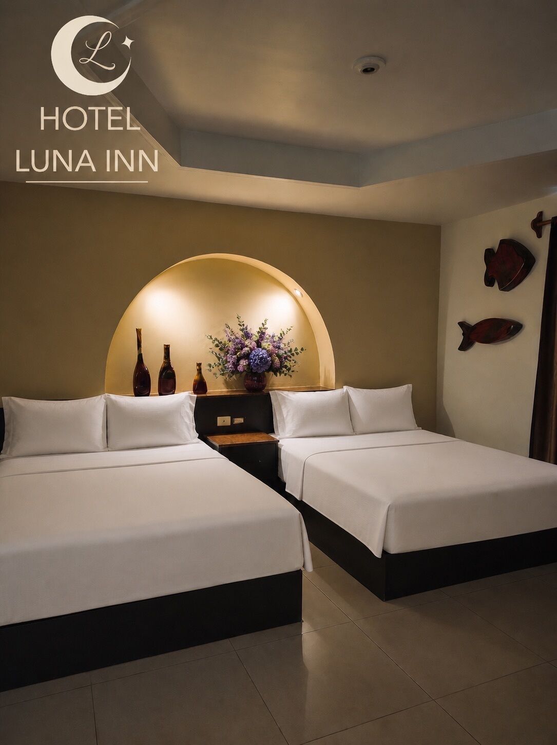 Double Room, 2 Double Beds | Premium bedding, down duvets, Tempur-Pedic beds, individually decorated