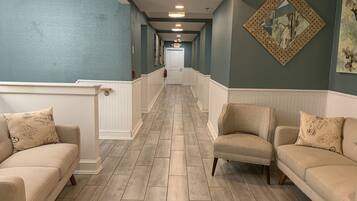 Sala de estar en el lobby