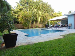 Una piscina climatizada