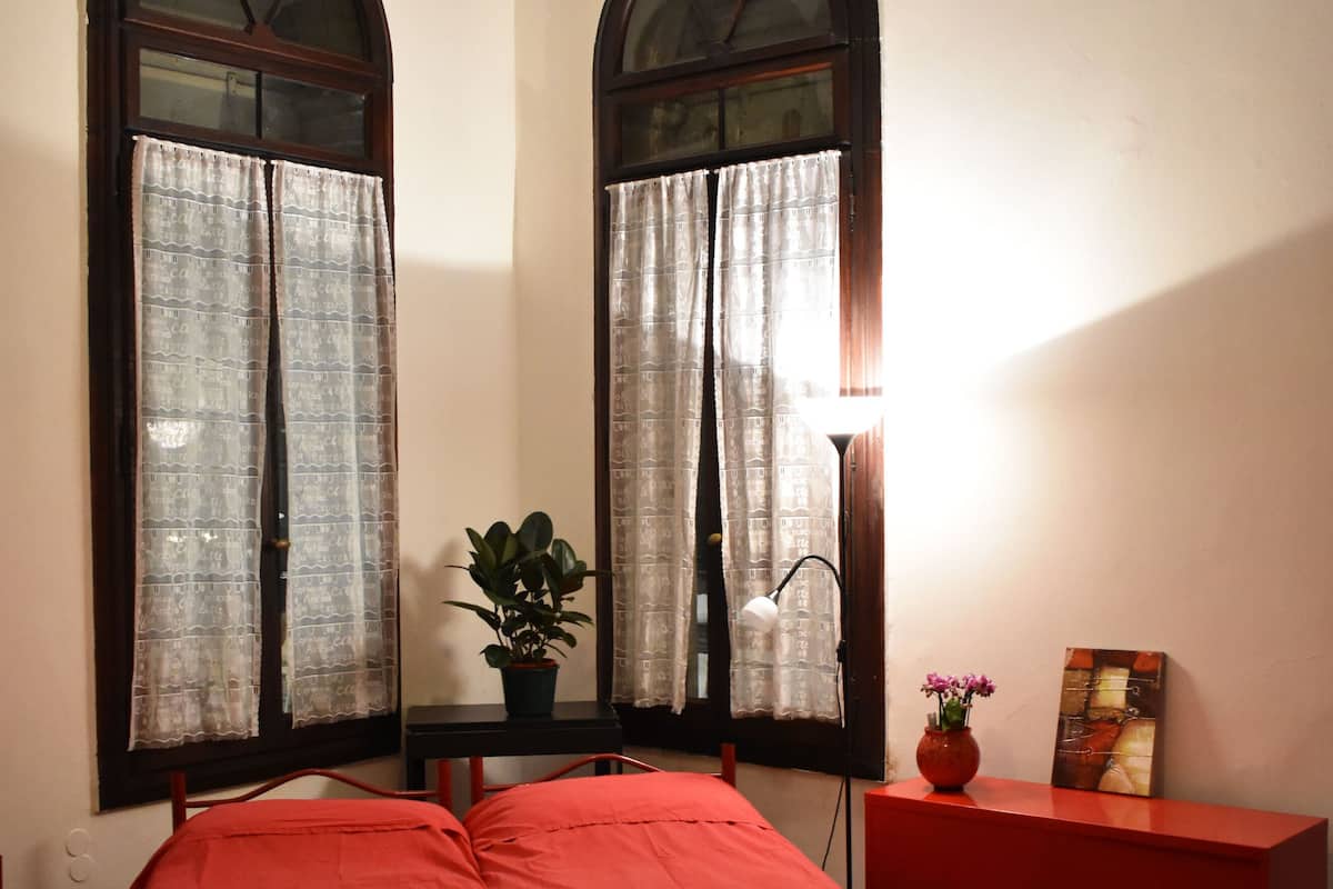 Economy Quadruple Room, Shared Bathroom | Desk, laptop workspace, iron/ironing board, free WiFi