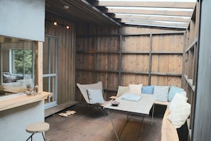 บ้านพัก (Private Vacation Home, Loof Glamping) | ลานระเบียง/นอกชาน