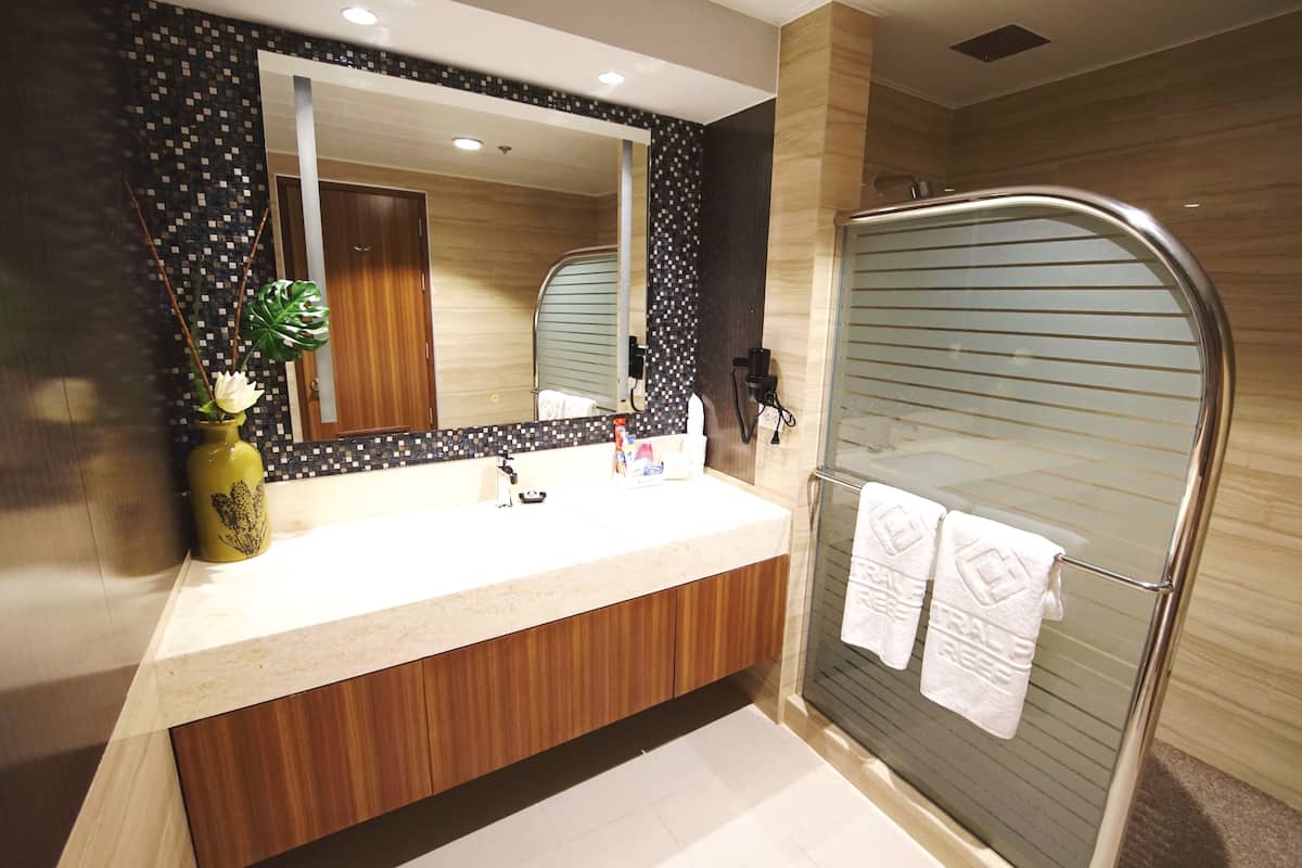 executive room | bathroom | hair dryer, bidet, towels