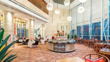 Daily buffet breakfast for a fee