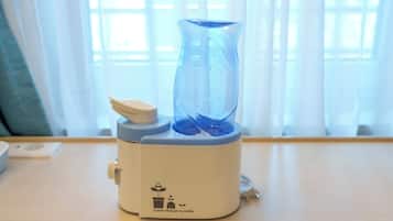 A Duplex Multi-jet Humidifier on a wooden surface.