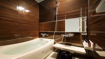 Room with Private Open-air Bath | Bathroom | Free toiletries, hair dryer, towels