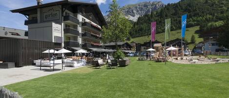 Overnatningsstedets facade