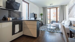 Cocina privada | Frigorífico, microondas, horno y lavavajillas