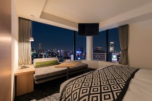 Coffres-forts dans les chambres, rideaux occultants