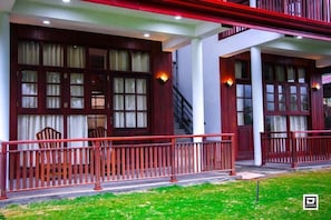 Fachada de la propiedad