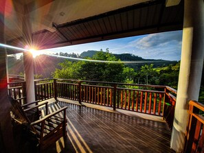 Vue depuis le balcon