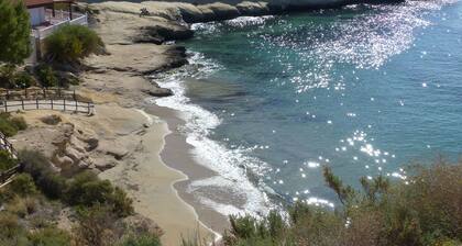 Villa private pool sea view 5 min walk, air conditioning, handicapped access 1 to 7P+2optional