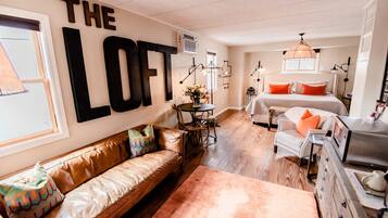 Lägenhet Superior - privat badrum - utsikt mot staden (The Loft) | 1 sovrum