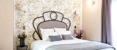 Signature Suite | 1 bedroom, premium bedding, in-room safe, individually decorated