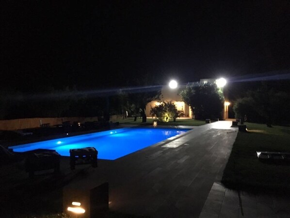 Seasonal outdoor pool