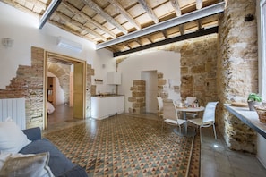 Apartment, 2 Bedrooms | Living area | Flat-screen TV - Stylish Home in Front of Casa Professa by Wonderful Italy (Palermo)