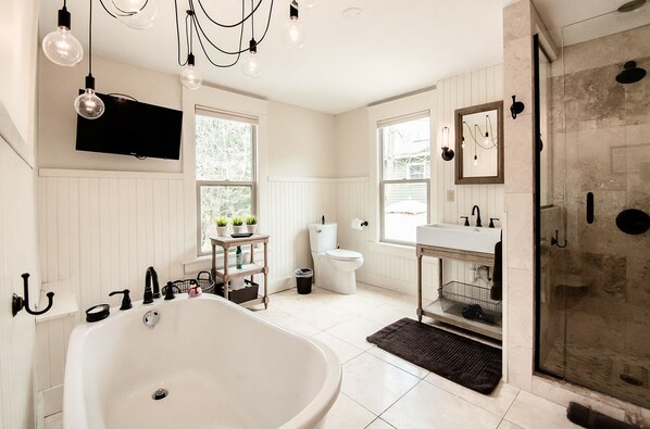 デラックス アパートメント 専用バスルーム シティビュー (Studio 555) | バスルーム