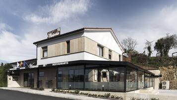 Voorkant van accommodatie