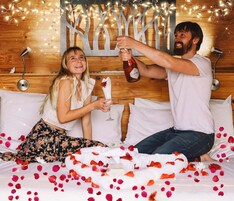 Luxury Tent | Premium bedding, pillowtop beds, minibar, blackout drapes