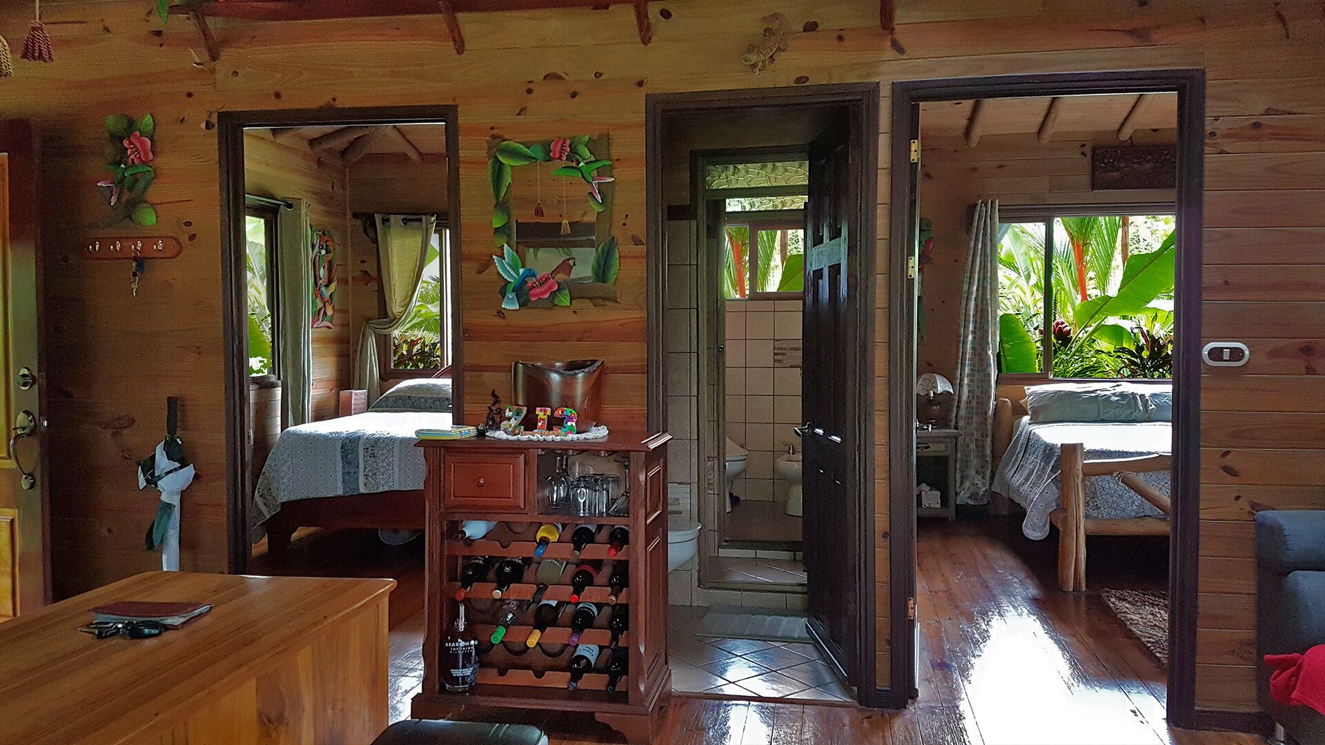 2 habitaciones, wifi gratis y ropa de cama 