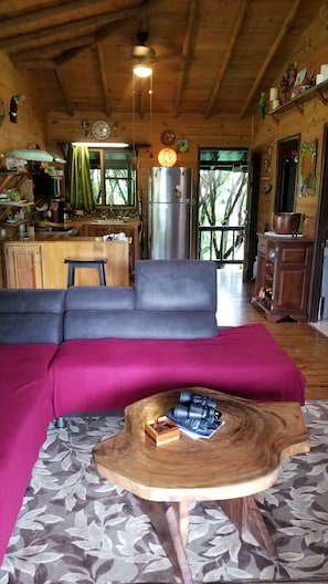 Interior - 200Mbps fiber optic- La Fortuna - Arenal Volcano - 2 Bedroom cabin AMAZING view! (La Fortuna)