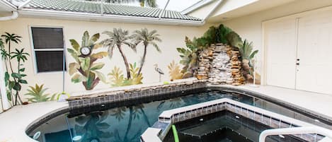 Außenpool, beheizter Pool