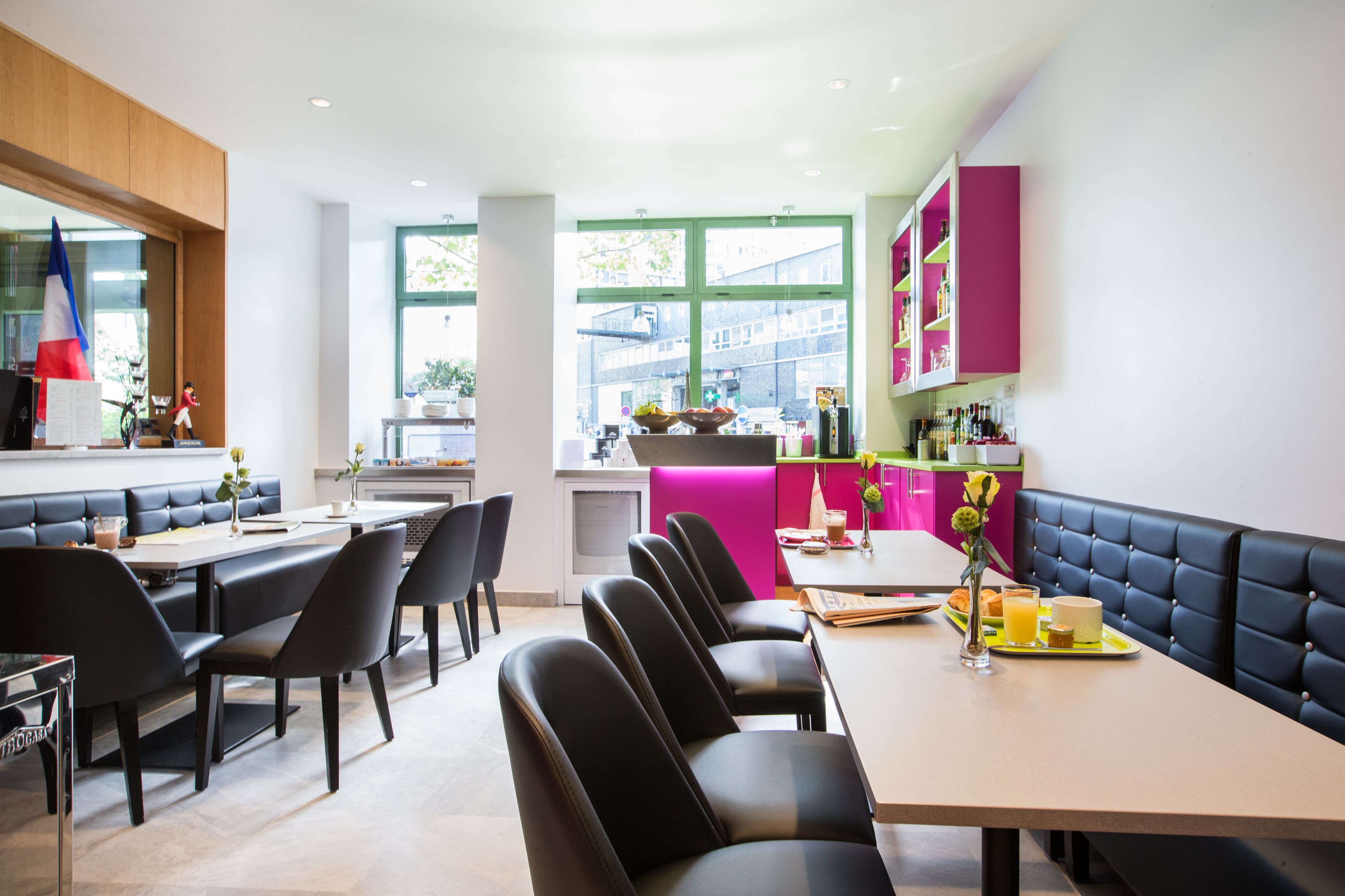 Daily buffet breakfast (EUR 14 per person)