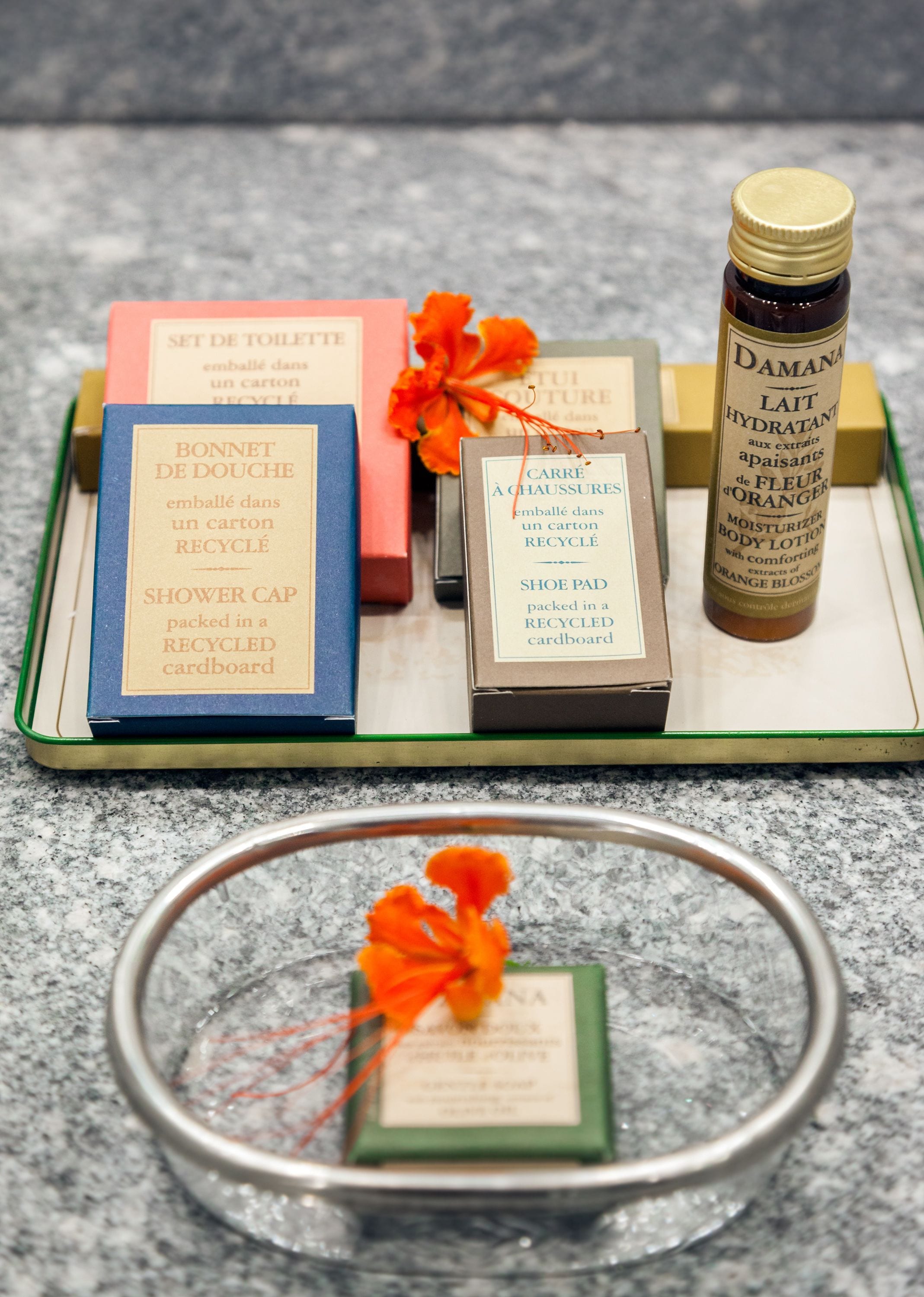 shower, deep-soaking bathtub, rainfall showerhead, designer toiletries