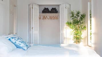 2 bedrooms, iron/ironing board, travel crib, WiFi