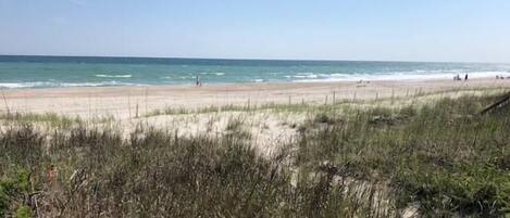 Accommodatie ligt op het strand