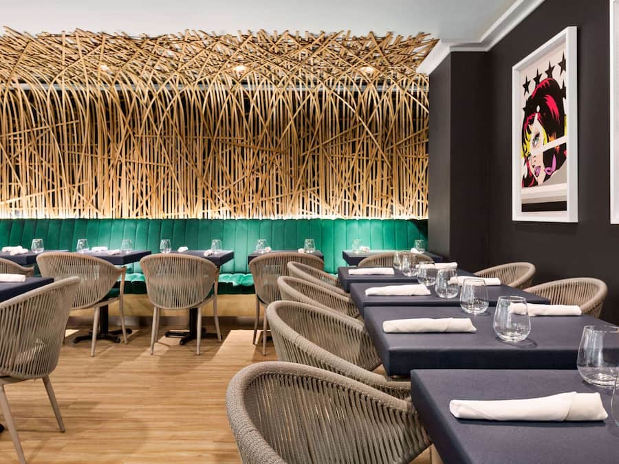 Breakfast, dinner, brunch served; Spanish cuisine