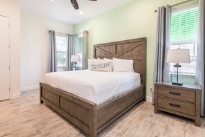 2 bedrooms, in-room safe, iron/ironing board, free WiFi