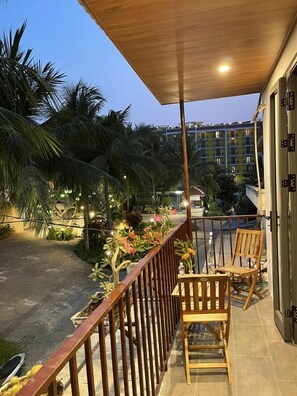 Chambre Deluxe, balcon | Terrasse/Patio